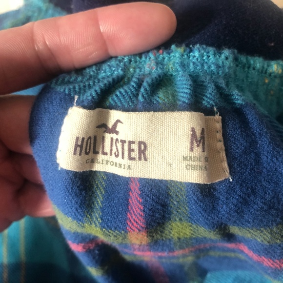 Hollister plaid winter mini skirt cotton EUC - Picture 7 of 9
